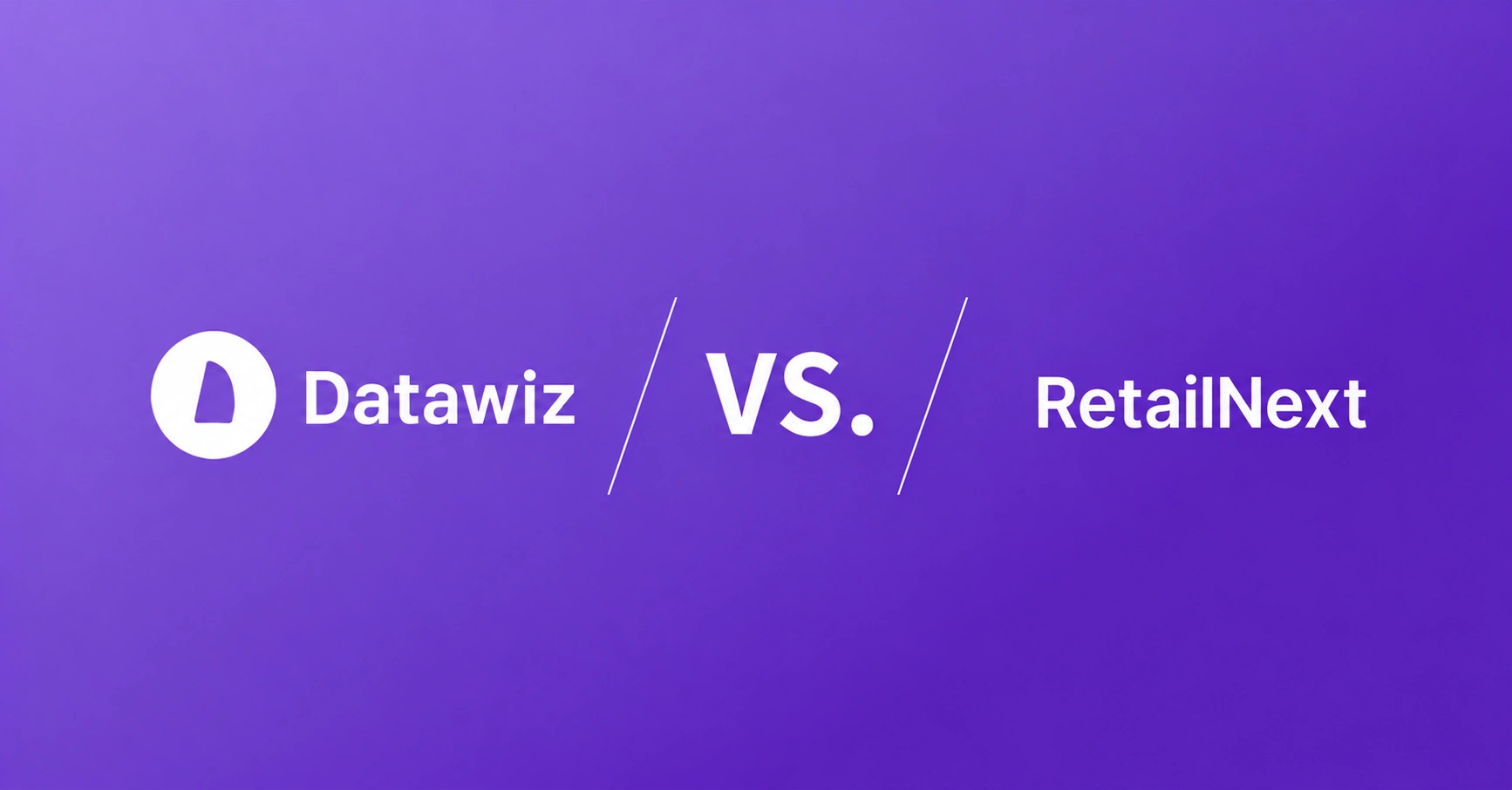 Datawiz vs RetailNext